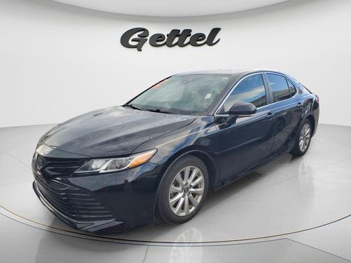 Midnight Black Metallic 2019 Toyota Camry LE