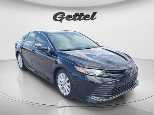Midnight Black Metallic 2019 Toyota Camry LE
