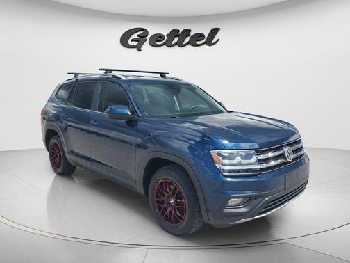 Pacific Blue Metallic 2019 Volkswagen Atlas 3.6L SE w/Technology