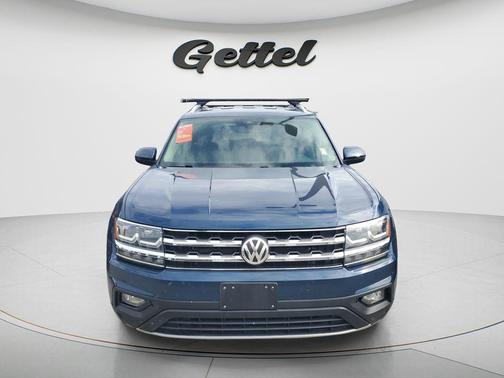 Pacific Blue Metallic 2019 Volkswagen Atlas 3.6L SE w/Technology