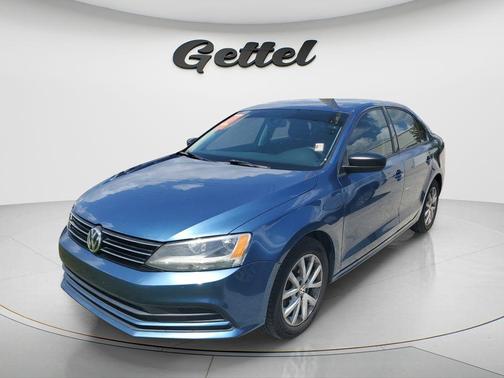 Silk Blue Metallic 2015 Volkswagen Jetta 1.8T SE