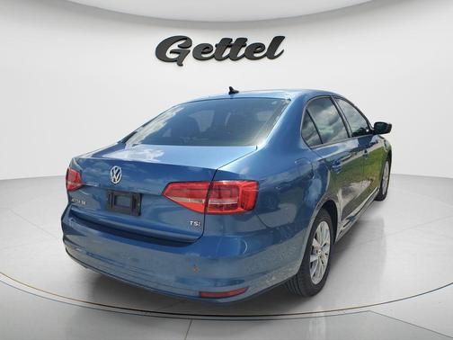 Silk Blue Metallic 2015 Volkswagen Jetta 1.8T SE