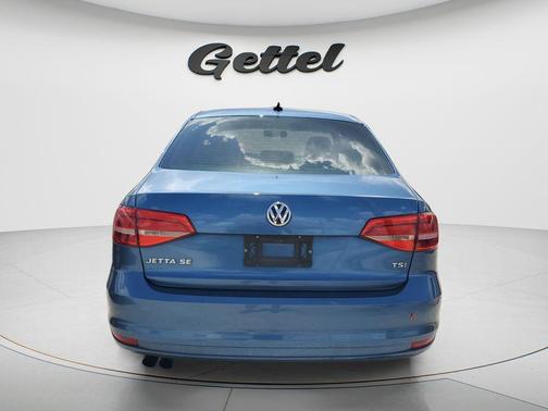 Silk Blue Metallic 2015 Volkswagen Jetta 1.8T SE