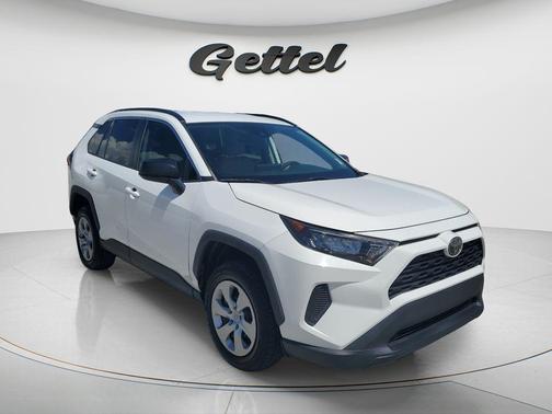 Super White 2019 Toyota RAV4 LE