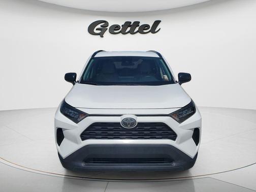 Super White 2019 Toyota RAV4 LE