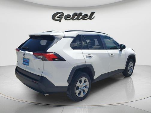 Super White 2019 Toyota RAV4 LE