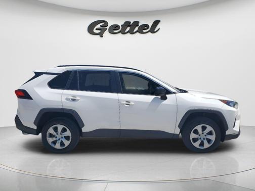 Super White 2019 Toyota RAV4 LE
