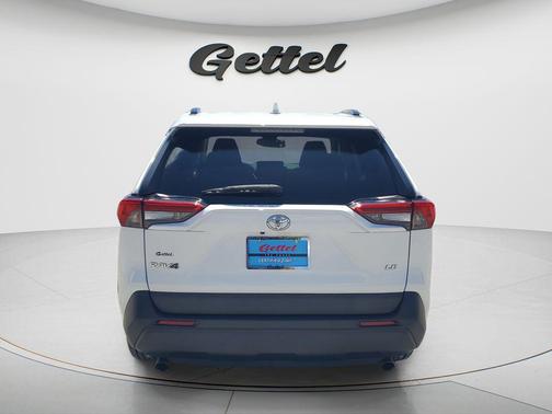 Super White 2019 Toyota RAV4 LE