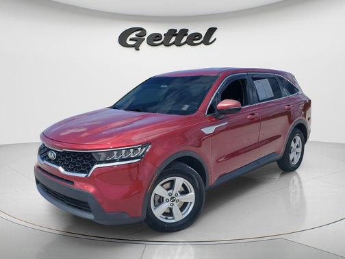 Passion Red Tintcoat 2021 Kia Sorento LX