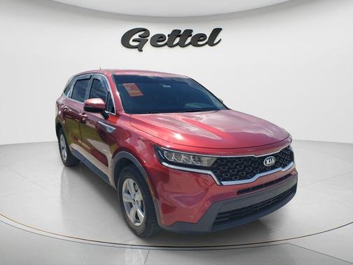 Passion Red Tintcoat 2021 Kia Sorento LX