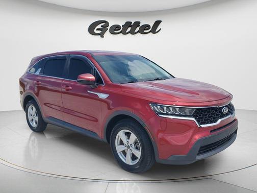Passion Red Tintcoat 2021 Kia Sorento LX