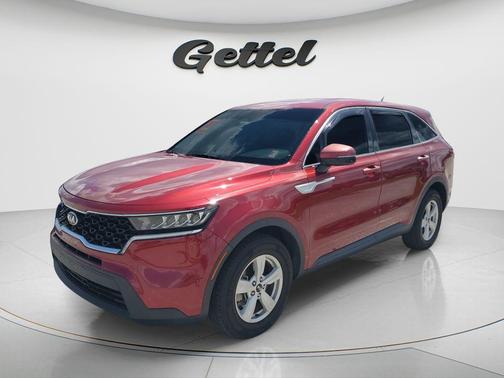Passion Red Tintcoat 2021 Kia Sorento LX