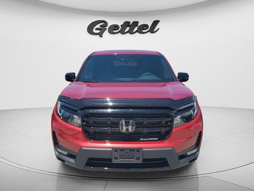 Radiant Red Metallic II 2025 Honda Ridgeline Black