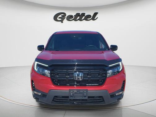 Radiant Red Metallic II 2025 Honda Ridgeline Black