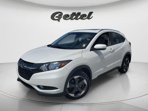 White Orchid Pearl 2018 Honda HR-V EX-L w/Navigation
