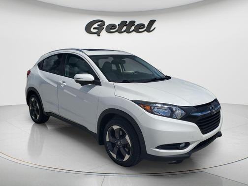 White Orchid Pearl 2018 Honda HR-V EX-L w/Navigation