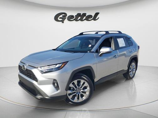 Silver Sky Metallic 2025 Toyota RAV4 XLE Premium