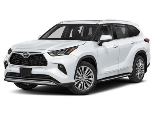 Wind Chill Pearl 2026 Toyota Highlander Hybrid Platinum
