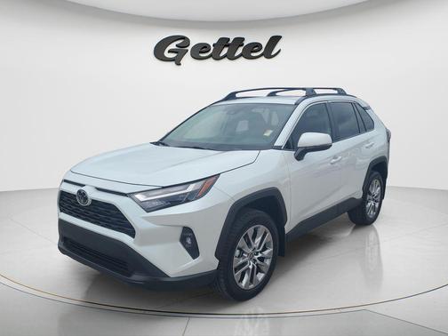 Wind Chill Pearl 2025 Toyota RAV4 XLE Premium