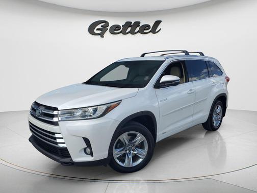 Blizzard Pearl 2018 Toyota Highlander Hybrid Limited
