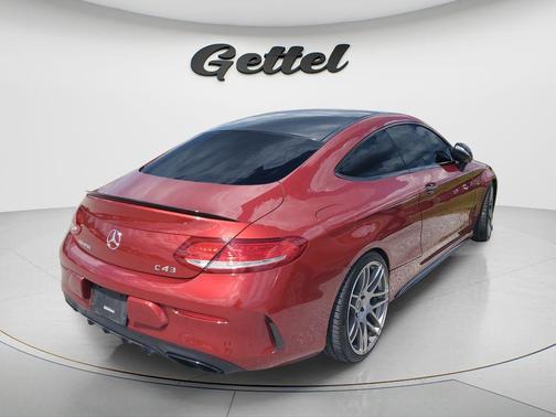 Hyacinth Red 2018 Mercedes-Benz AMG C 43 4MATIC