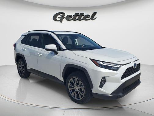 Wind Chill Pearl 2023 Toyota RAV4 Hybrid XLE Premium