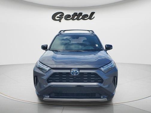 Magnetic Gray Metallic/Midnight Black Metallic 2024 Toyota RAV4 Hybrid SE