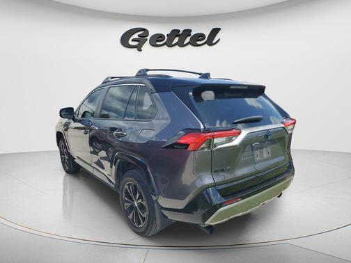 Magnetic Gray Metallic/Midnight Black Metallic 2024 Toyota RAV4 Hybrid SE