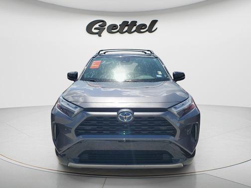 Magnetic Gray Metallic/Midnight Black Metallic 2024 Toyota RAV4 Hybrid SE