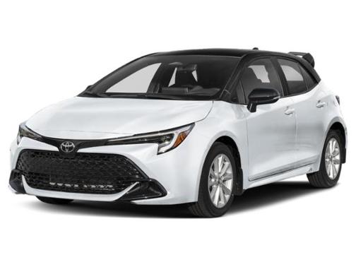 Wind Chill Pearl/Midnight Black Metallic 2026 Toyota Corolla SE