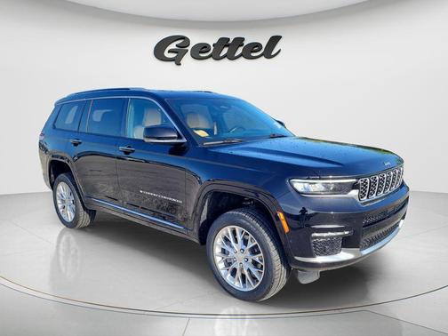 Diamond Black Crystal Pearlcoat 2021 Jeep Grand Cherokee L Summit