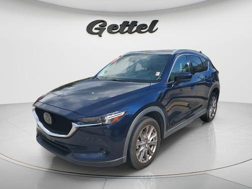Deep Crystal Blue Mica 2021 Mazda CX-5 Grand Touring