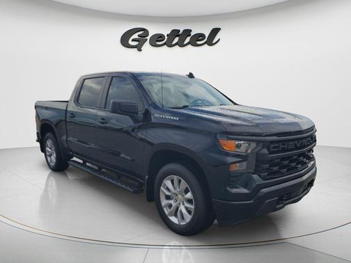 Black 2022 Chevrolet Silverado 1500 Custom