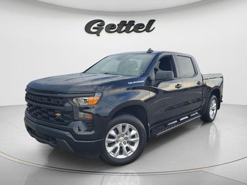 Black 2022 Chevrolet Silverado 1500 Custom