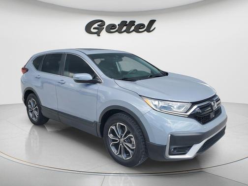 Blue 2021 Honda CR-V 2WD EX