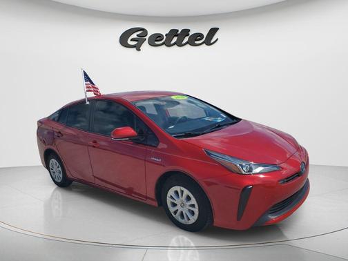 Supersonic Red 2020 Toyota Prius LE