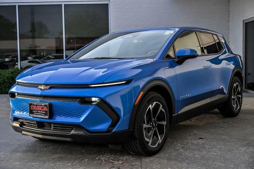 Riptide Blue Metallic 2025 Chevrolet Equinox EV LT