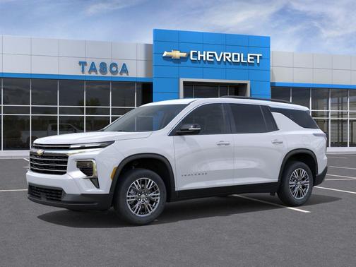 Polar White Tricoat 2026 Chevrolet Traverse LT