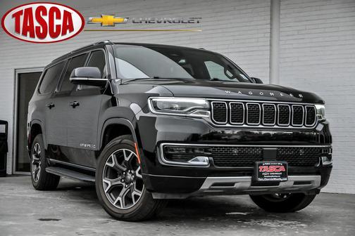 Diamond Black Crystal Pearlcoat 2023 Jeep Wagoneer L Series III 4x4
