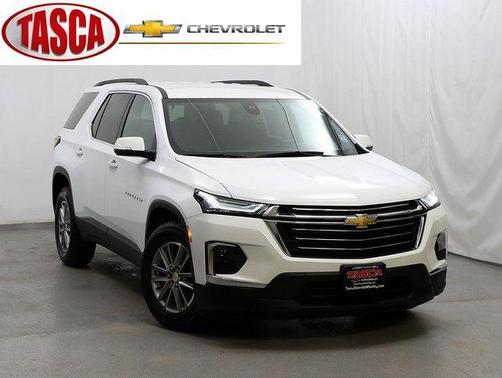 Summit White 2023 Chevrolet Traverse LT Leather