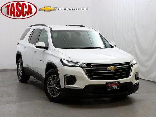 Summit White 2023 Chevrolet Traverse LT Leather