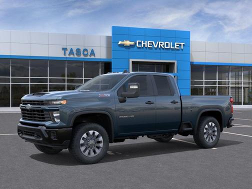 Lakeshore Blue Metallic 2026 Chevrolet Silverado 2500 Custom