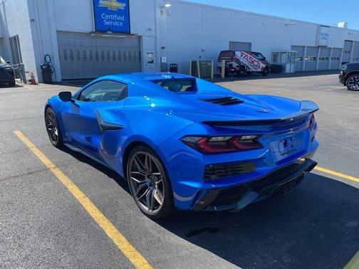 Riptide Blue Metallic 2025 Chevrolet Corvette Z06