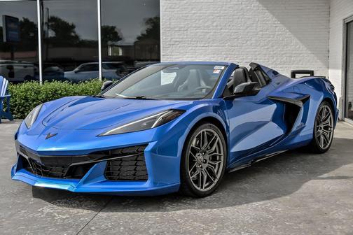 Riptide Blue Metallic 2025 Chevrolet Corvette Z06