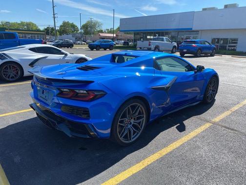 Riptide Blue Metallic 2025 Chevrolet Corvette Z06
