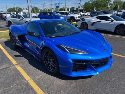 Riptide Blue Metallic 2025 Chevrolet Corvette Z06