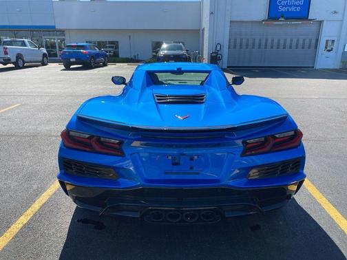 Riptide Blue Metallic 2025 Chevrolet Corvette Z06