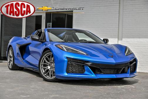 Riptide Blue Metallic 2025 Chevrolet Corvette Z06
