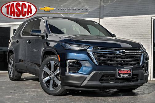 Northsky Blue Metallic 2023 Chevrolet Traverse LT Leather