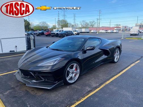 Black 2024 Chevrolet Corvette Stingray w/1LT